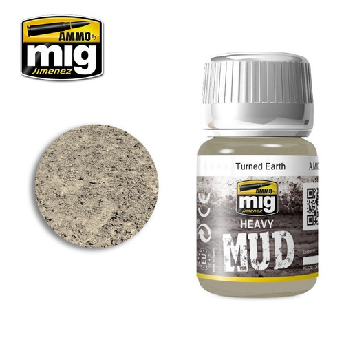 AMM1702 AMMO by Mig Heavy Mud - Turned Earth