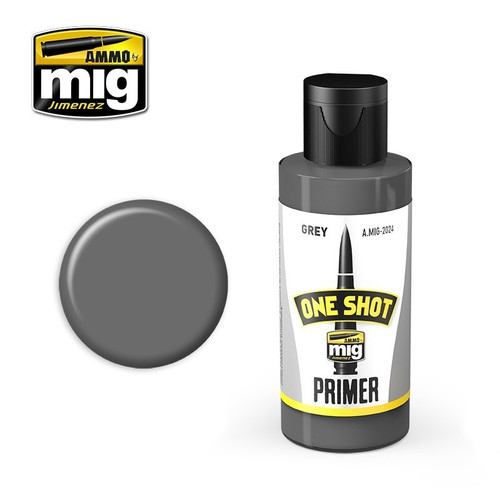 AMM2024 AMMO by Mig One Shot Primer - Grey (60ml)