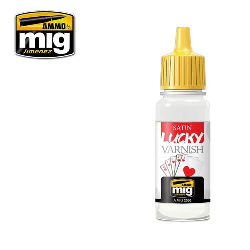 AMM2056 AMMO by Mig Lucky Varnish - Satin (17ml)
