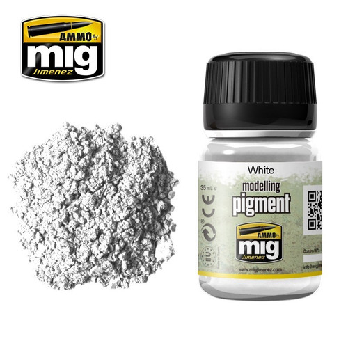 (SO) AMM3016 AMMO by Mig Modelling Pigment - White
