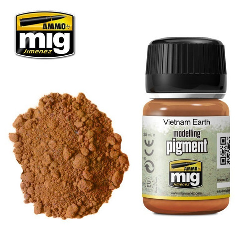 AMM3022 AMMO by Mig Modelling Pigment - Vietnam Earth