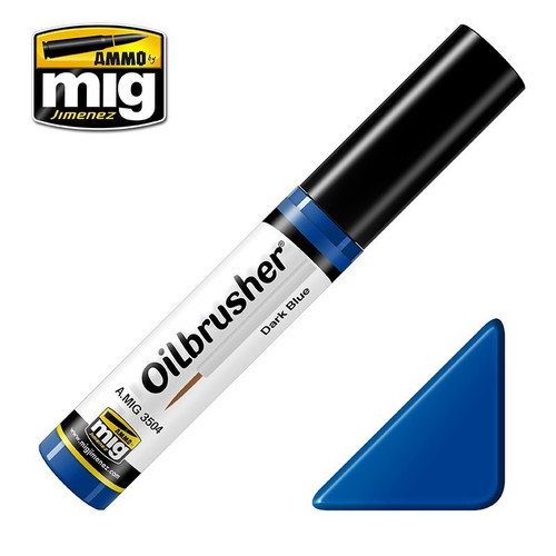 AMM3504 AMMO by Mig Oilbrusher - Dark Blue