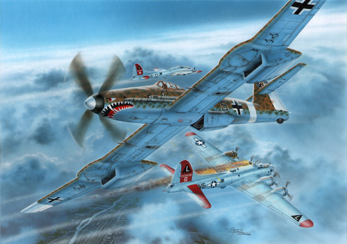72372 Blohm Voss BV 155B1 Luftwaffe High-Altitude Fighter 1/72