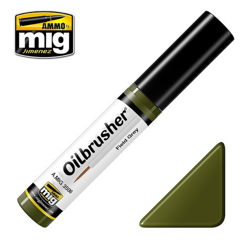 AMM3506 AMMO by Mig Oilbrusher - Field Green