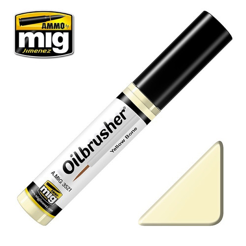 AMM3521 AMMO by Mig Oilbrusher - Yellow Bone