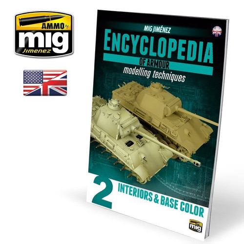 AMM6151 AMMO by Mig Encyclopedia of Armor Modelling Techniques #2 - Interiors & Base Color