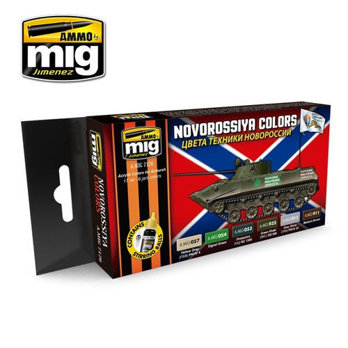 AMM7126 AMMO by Mig Paint Set - Novorossiya Colors