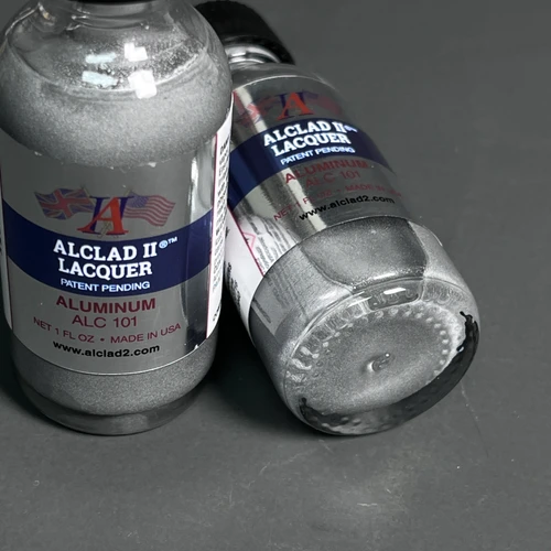 ALC101  Bottle Aluminum Lacquer 1oz