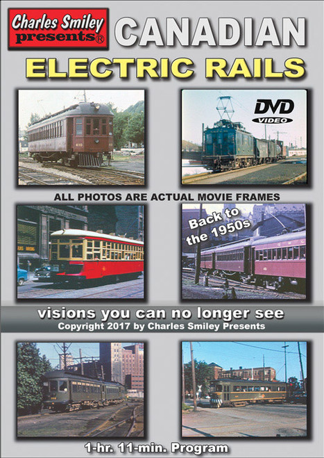 147 Canadian Electric Rails 1950'S DVD