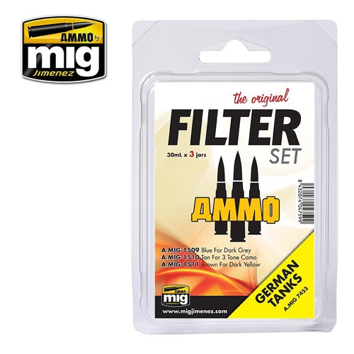 AMM7453 AMMO by Mig Filter Set - German Tanks