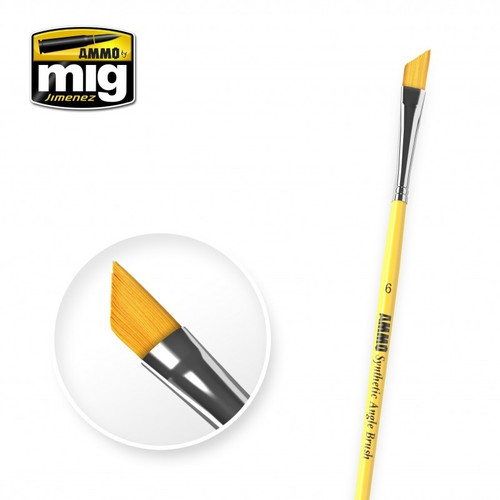 AMM8607 AMMO by Mig - #6 Synthetic Angle Brush