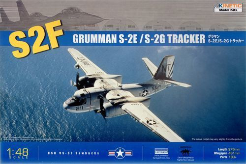48024 Grumman S-2F S-2E S-2G Tracker Anti-Sub, NT 1:48