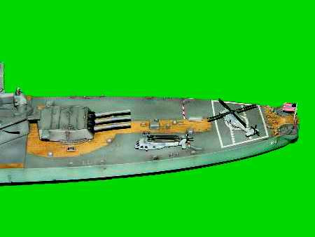 5701 U.S.S. Iowa BB61 Battleship 1/700