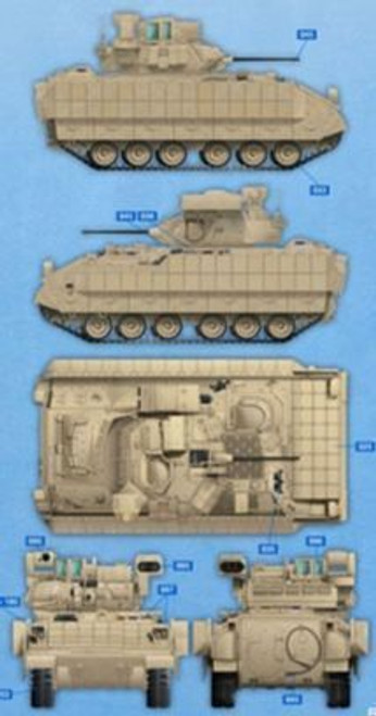 61014 M3A3 Bradley CFV 1/35 61014 M3A3 Bradley CFV 1/35