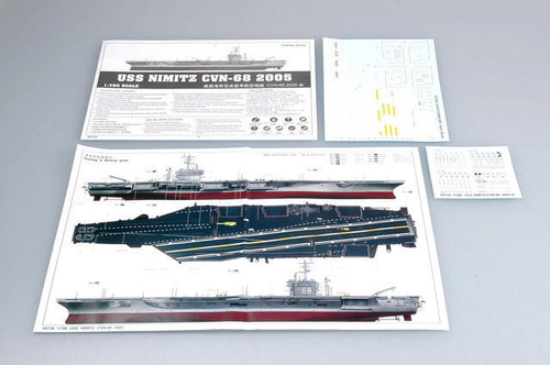 1/700 Trumpeter USS Nimitz CVN68 Aircraft Carrier 2005
