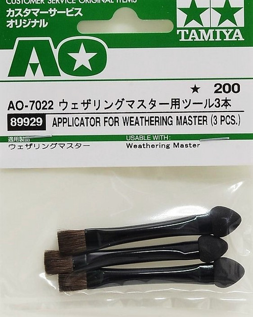 TAM89929  Applicator 3pcs  Weathering Master