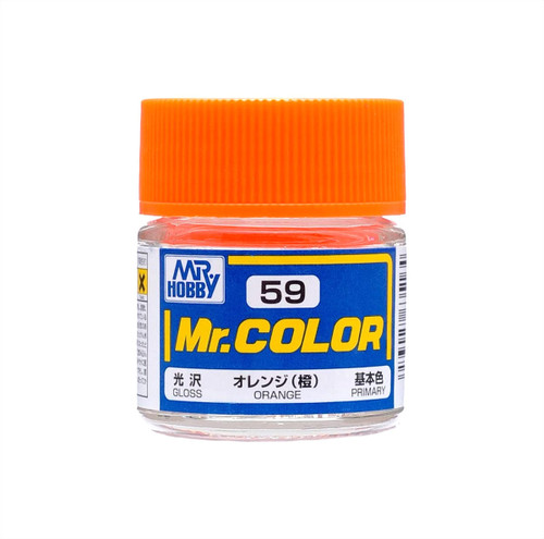 GNZC59 Gloss Orange (1) 10ml , GSI Mr. Color