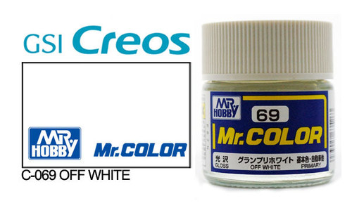 GNZC69 Gloss Off White (1) 10ml , GSI Mr. Color