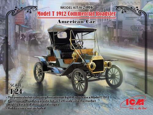 24016 American Model T 1912 Roadster 1/24