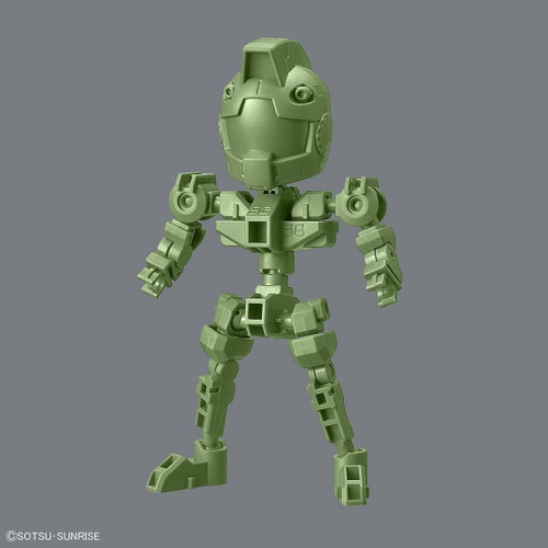 5058864 #05 Cross Silhouette Frame (Green) "Mobile Suit Gundam", Bandai Spirits SDCS
