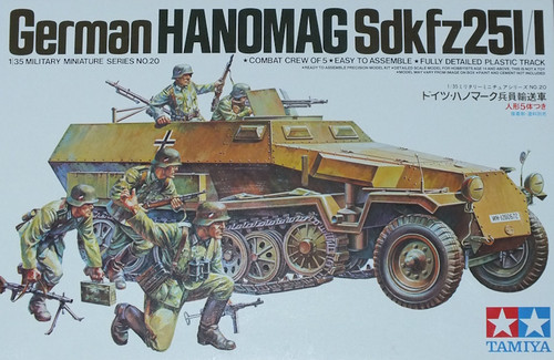 TAM35020 Tamiya German Hanomag SDKFZ 251/1