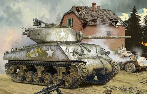 MGKTS043  M4A3(76)W Sherman US Medium Tank 1/35