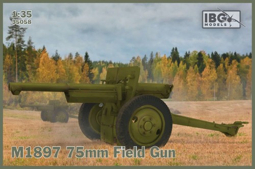 IBG35058  M1897 75mm Field Gun 1/35 (French 75 in US Service)