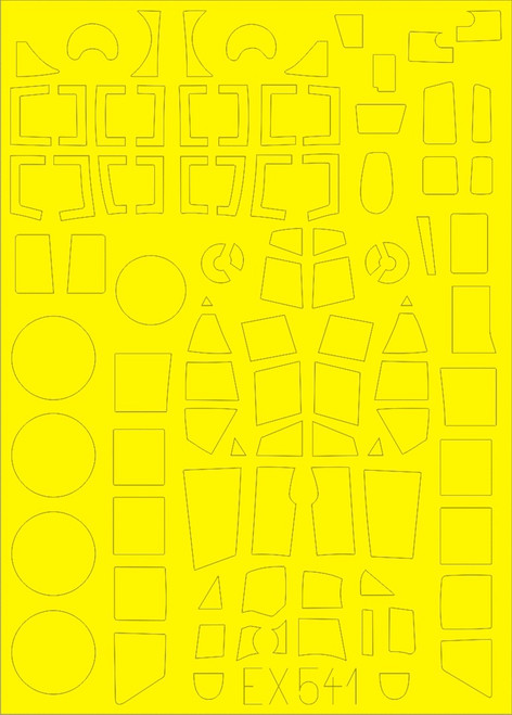 (SO) EDEX541 MASK Junkers Ju-88A-14 (designed to be used with ICM kits)