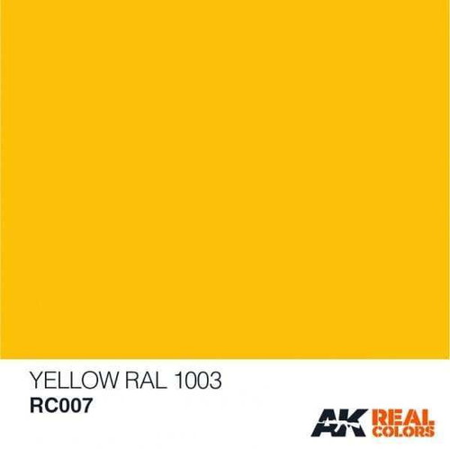 AKIRC7 Real Colors  Yellow Acrylic Lacquer Paint 10ml Bottle 8436564923028 AKIRC7 Real Colors  Yellow Acrylic Lacquer Paint 10ml Bottle 8436564923028