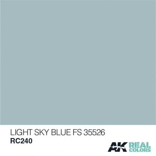(D) AKIRC240   Real Colors Light Sky Blue FS 35526 10ml