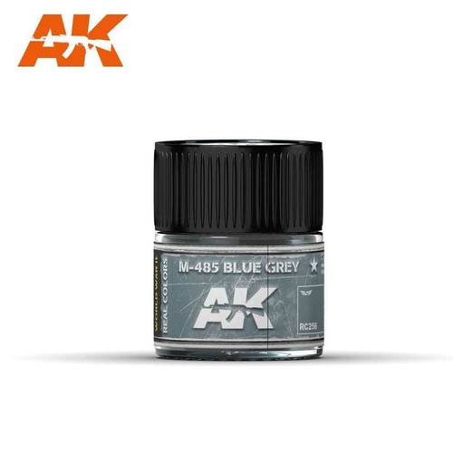RC256 Real Colors  M485 Blue Grey Acrylic Lacquer Paint 10ml Bottle RC256 Real Colors  M485 Blue Grey Acrylic Lacquer Paint 10ml Bottle