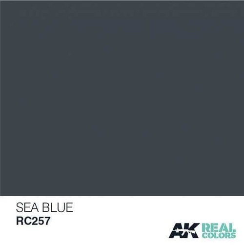 AKIRC257 Real Colors  Sea Blue Acrylic Lacquer Paint 10ml Bottle AKIRC257 Real Colors  Sea Blue Acrylic Lacquer Paint 10ml Bottle