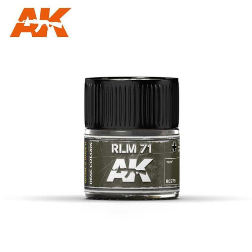 AKIRC275 Real Colors  RLM 71 Acrylic Lacquer Paint 10ml Bottle AKIRC275 Real Colors  RLM 71 Acrylic Lacquer Paint 10ml Bottle