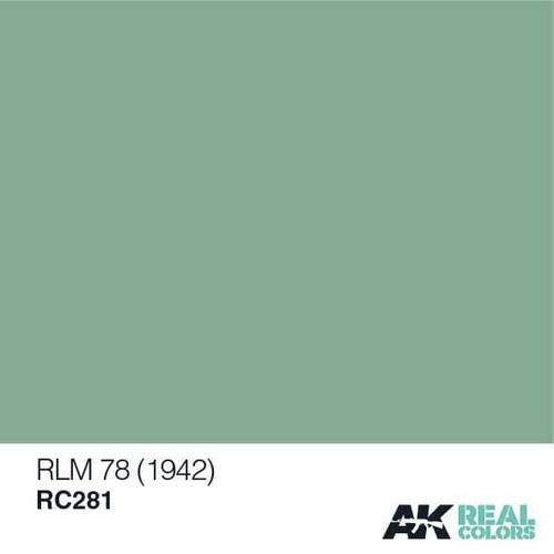 (D) AKIRC281   Real Colors RLM 78 (1942)
