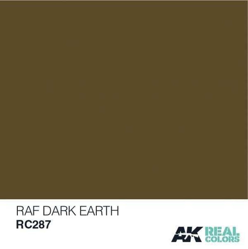 AKIRC287 Real Colors  RAF Dark Earth Acrylic Lacquer Paint 10ml Bottle AKIRC287 Real Colors  RAF Dark Earth Acrylic Lacquer Paint 10ml Bottle