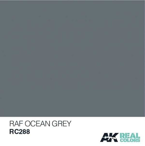AKIRC288 Real Colors  RAF Ocean Grey Acrylic Lacquer Paint 10ml Bottle 8436564925893 AKIRC288 Real Colors  RAF Ocean Grey Acrylic Lacquer Paint 10ml Bottle 8436564925893