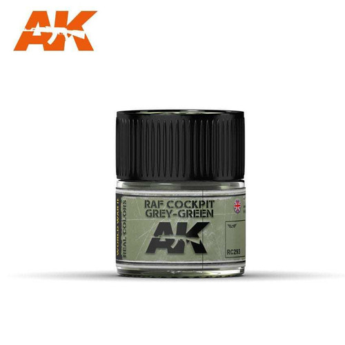 AKIRC293 Real Colors  RAF Cockpit Grey-Green Acrylic Lacquer Paint 10ml Bottle at MRS Hobby Shop, Sandy Utah, 84070 AKIRC293 Real Colors  RAF Cockpit Grey-Green Acrylic Lacquer Paint 10ml Bottle at MRS Hobby Shop, Sandy Utah, 84070