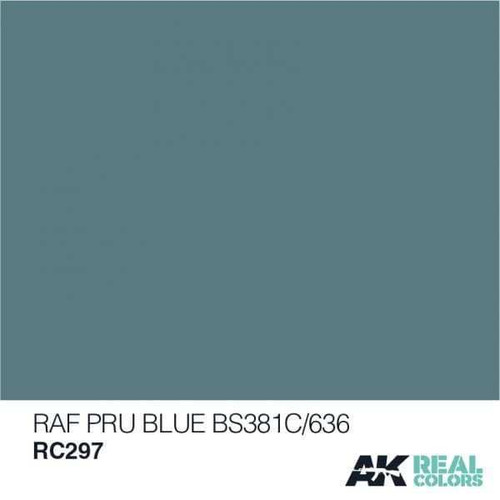AKIRC297 Real Colors  RAF PRU Blue BS381C/636 Acrylic Lacquer Paint 10ml Bottle AKIRC297 Real Colors  RAF PRU Blue BS381C/636 Acrylic Lacquer Paint 10ml Bottle