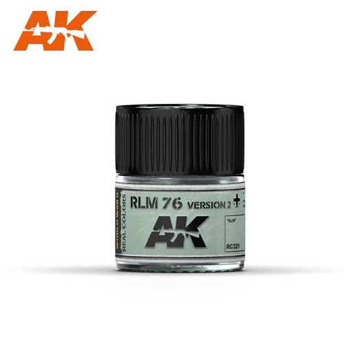 AKIRC321 Real Colors  RLM 76 Version 2 Acrylic Lacquer Paint 10ml Bottle AKIRC321 Real Colors  RLM 76 Version 2 Acrylic Lacquer Paint 10ml Bottle