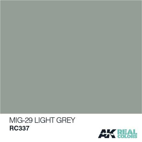 (D) AKIRC337   Real Colors MIG-29 Light Grey 10ml
