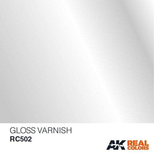 AKIRC502 Real Colors  Gloss Acrylic Lacquer Varnish 10ml Bottle AKIRC502 Real Colors  Gloss Acrylic Lacquer Varnish 10ml Bottle