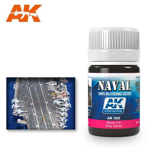 AKI302 AK Interactive Wash For Grey Decks at MRS Hobby Shop, Sandy Utah, 84070 AKI302 AK Interactive Wash For Grey Decks at MRS Hobby Shop, Sandy Utah, 84070