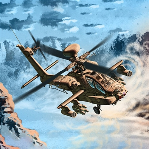 Academy 12514 1/72 AH-64D Block II (Early) Longbow Apache Kit