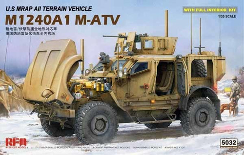 5032 ATO 1909 1/35 MATV MRAP M1240A1 ALL TERRAIN VEHICLE 5032 ATO 1909 1/35 MATV MRAP M1240A1 ALL TERRAIN VEHICLE