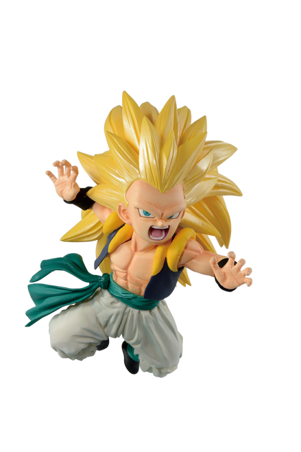 60718 Super Saiyan 3 Gotenks (Rising Fighters) "Dragon Ball", Bandai Ichiban Figure