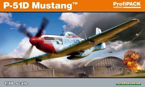 EDU82102 North-American P-51D Mustang ProfiPACK 1/48 edition kit
