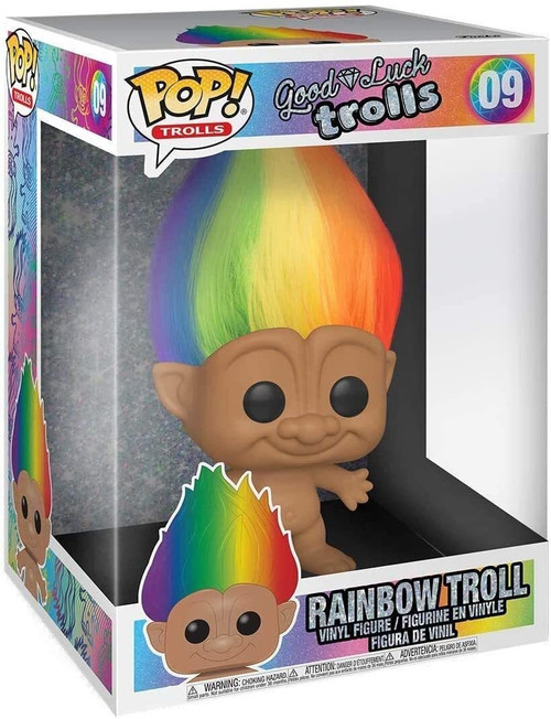 47205 Trolls Rainbow Troll 10-Inch Pop! Vinyl Figure