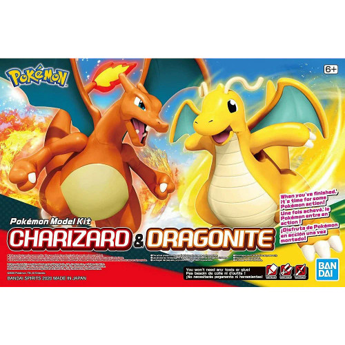 Bandai 2528753 Charizard & Dragonite 'Pokemon' Bandai Spirits Pokemon