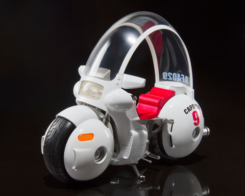 58739 Bulma's Motorcycle -Hoipoi Capsule No. 9- "Dragon Ball", Bandai Tamashii Nations S.H. Figuarts