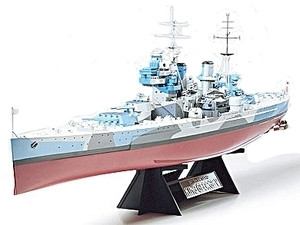 TAM78010 Tamiya 1/350 British King George V Battleship Model Kit
